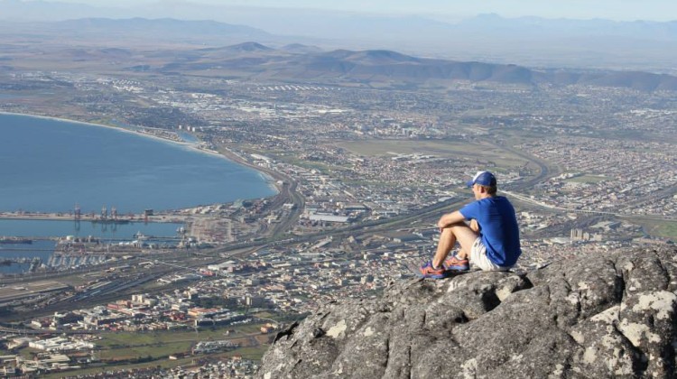 Climb to the top of Table Mountain
